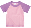 detské tričko - ružovo fialové